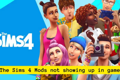 The Sims 4 Mods not showing up in game