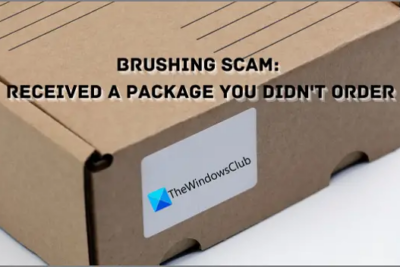 Brushing Scams Received a package you didnt order