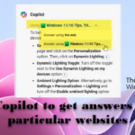 Use Copilot to get answers from particular websites.png