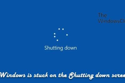 Windows 11 stuck on Shutting down screen.jpg