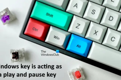 Windows key acting play pause key.png